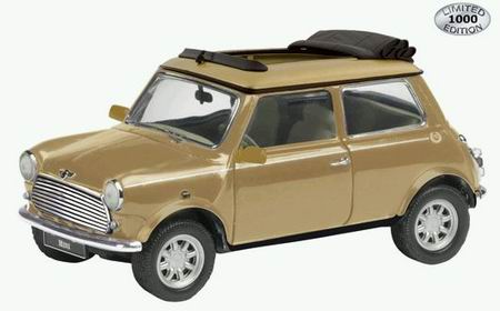 Модель 1:43 Mini Cooper - gold