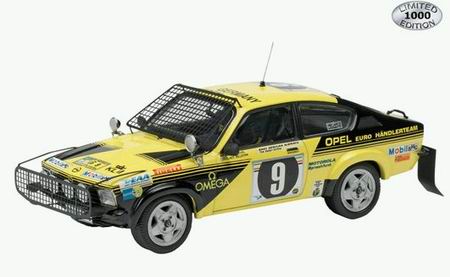 Модель 1:43 Opel Kadett C Coupe №9 Safari-Rally (Walter Rohrl - Claes Billstam)