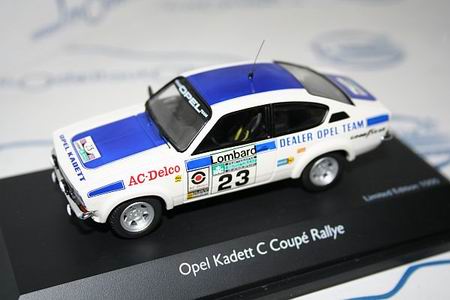 opel kadett c coupe №23 r.a.c. rally (tony pond) 3613 Модель 1:43