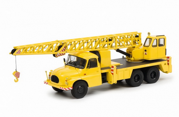 tatra 138 crane-truck - yellow 3751 Модель 1:43