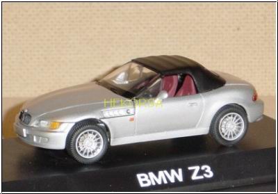 bmw z3 roadster (e36/7) - silver 4251 Модель 1:43