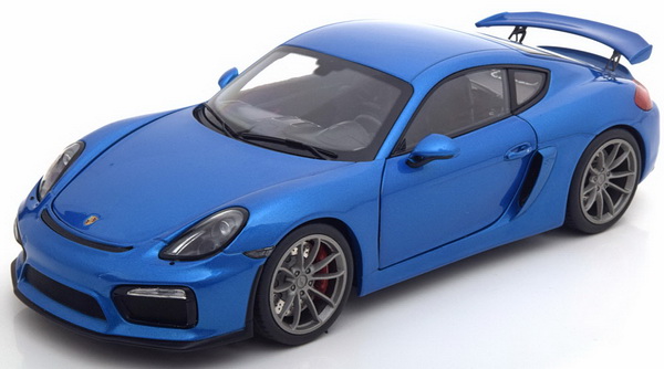 Модель 1:18 Porsche Cayman GT4 - Blue