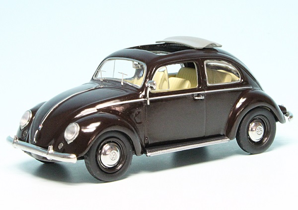 Модель 1:43 VW Brezelkäfer darkred