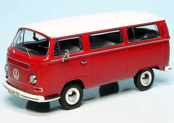 VW T2a Bus "Luxusbus" red/white 450333900 Модель 1 43