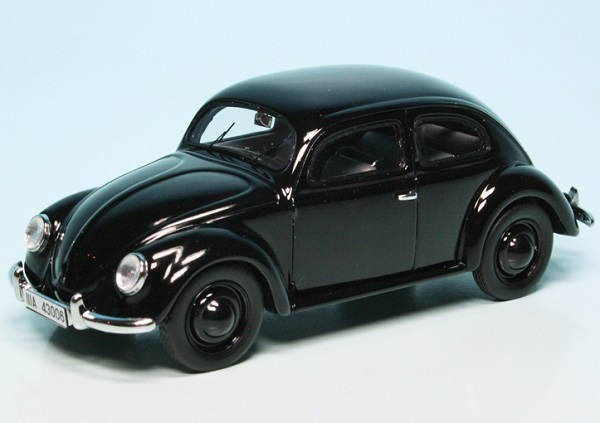 Модель 1:43 VW Käfer Typ 38/06 black