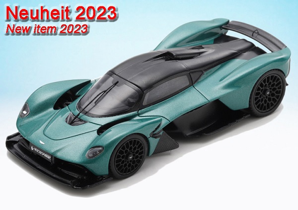 Модель 1:43 Aston Martin Valkyrie (2021) green metallic