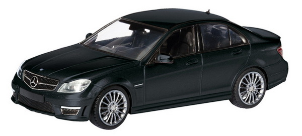 Модель 1:43 Mercedes-Benz C63 AMG Face Lift - black