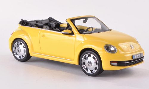 Модель 1:43 Volkswagen Beetle Cabrio - saturn yellow (L.E.1000pcs)