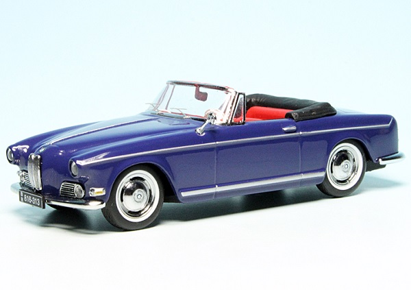 Модель 1:43 BMW 503 Cabrio - blue - Klappbox