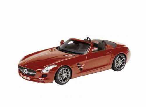 Модель 1:43 Mercedes-Benz SLS AMG Roadster (R197) - red met (L.E.750pcs)