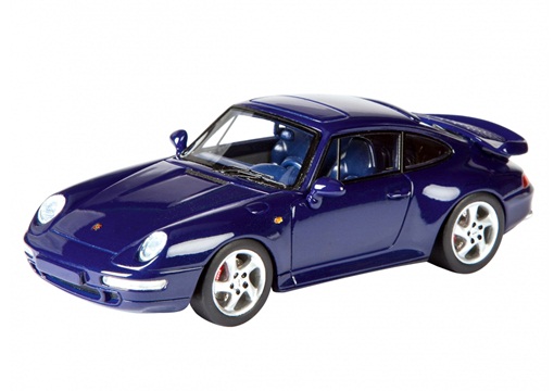 Модель 1:43 Porsche 911 turbo - irisblue met.