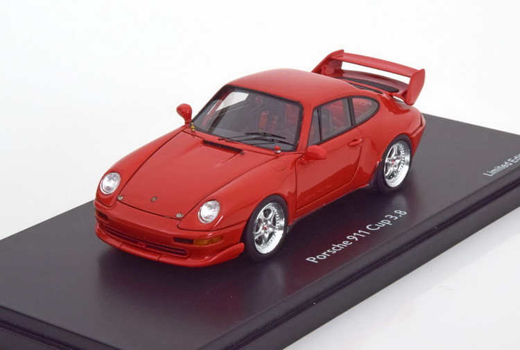 Porsche 911 (993) Cup 3.8 - red (L.E.500pcs) 8887 Модель 1 43