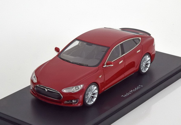Модель 1:43 Tesla Model S - red