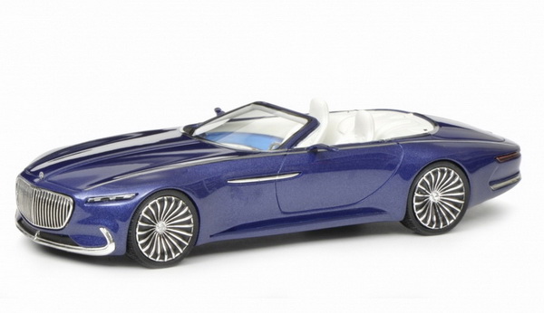 Модель 1:43 Mercedes-Maybach Vision 6 Convertible IAA Frankfurt - blue met (L.E.500pcs)