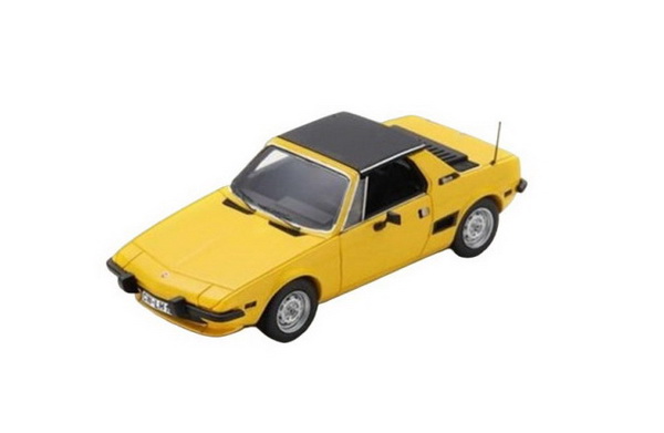FIAT X1/9 Closed - 1972 - Yellow/Black 9249 Модель 1:43