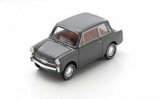 Модель 1:43 Autobianchi Coupe - 1965 - darkgrey, inside brown