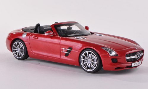 Модель 1:43 Mercedes-Benz SLS AMG Roadster - Red