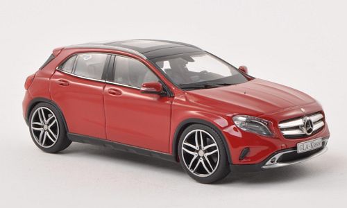 Модель 1:43 Mercedes-Benz GLA-class (X156) SUV - red
