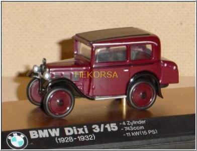 Модель 1:43 BMW Dixi (3/15) - 1928-1932 - rot