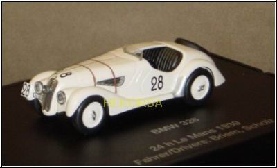 Модель 1:43 BMW 328 Roadster - 24h Le Mans 1939 - №28