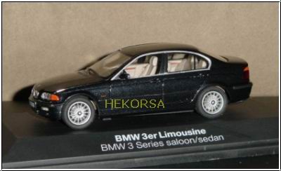 Модель 1:43 BMW 3er (E46) Black