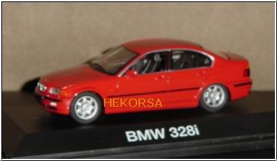 Модель 1:43 BMW 328i (E46) - rot