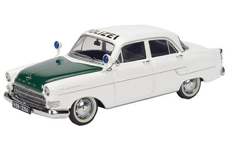 Модель 1:43 Opel Kapitaen «Polizei» - white/green