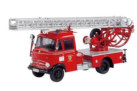 Модель 1:43 Mercedes-Benz L 319 w. turning ladder Feuerwehr Murnau