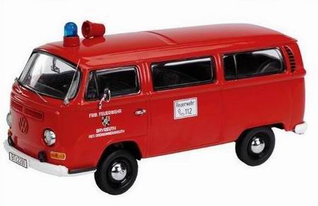 Модель 1:43 Volkswagen T2a Bus «Freiwillige Feuerwehr Bayreuth»