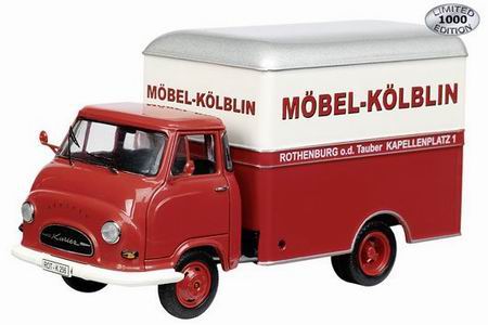 Модель 1:43 Hanomag Kurier «Mobel Kolblin» мебельный фургон