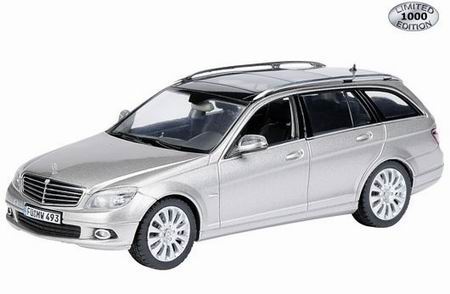 Модель 1:43 Mercedes-Benz C-class T Elegance - silver (универсал)