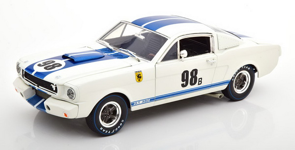 ford mustang shelby gt 350 r №98b terlingua racing - white/blue stripes SC170 Модель 1:18
