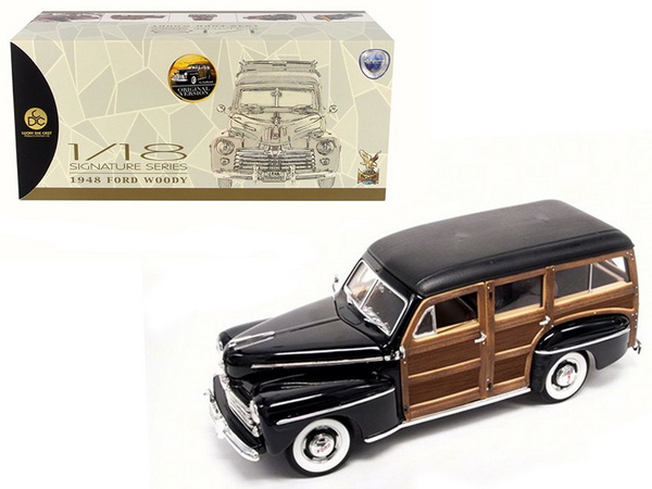 Модель 1:18 Ford Woody - black