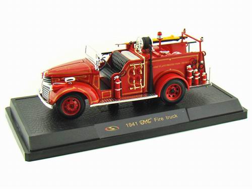 Модель 1:32 GMC Fire Truck - red