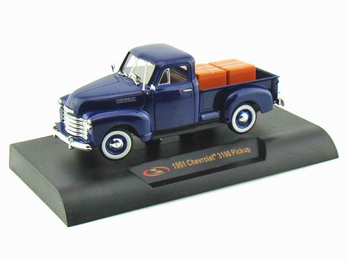 chevrolet 3100 pickup truck - blue SG32433-BL Модель 1:32