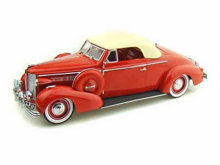 buick century convertible coupe - red SIG68641 Модель 1:18