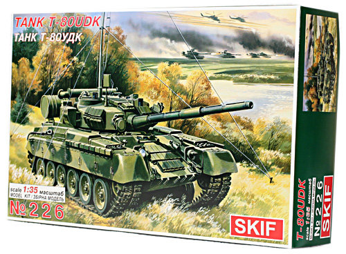 Т-80УДК / t-80udk (Советвкий танк) SK-226 Модель 1:35