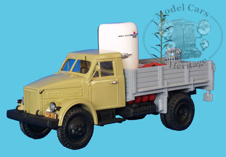Модель 51Б бортовой на сжатом газе «Переезд» / -51b taxi truck SL029A-1 Модель 1:43