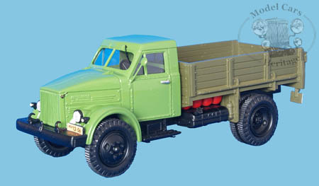 Модель 51Б Бортовой на сжатом газе / 51b truck SL029A Модель 1:43