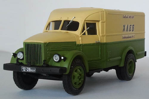 Аремкуз (шасси 51А) фургон «Хлеб» / aremkuz bread lorry (51a chassis) SL056 Модель 1:43