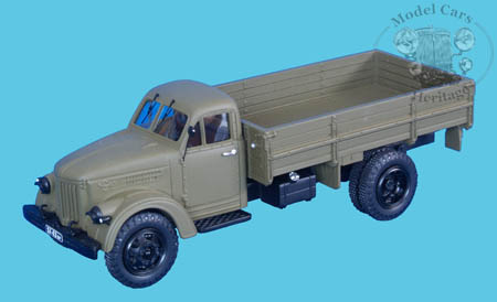 УралЗиС-355М бортовой - военный / ural-zis 355m military truck SL068-1 Модель 1:43