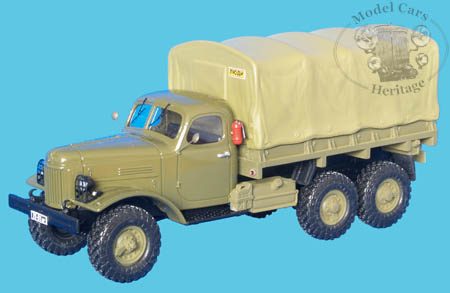 Модель 1:43 ЗиЛ-157K бортовой тент / ZiL-157K Truck with canvas