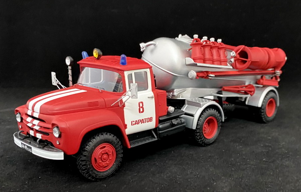 Пожарный автомобиль АВ-6(130В1) Саратовская ПЧ8, серия 30 экз. SL108S5 Модель 1:43