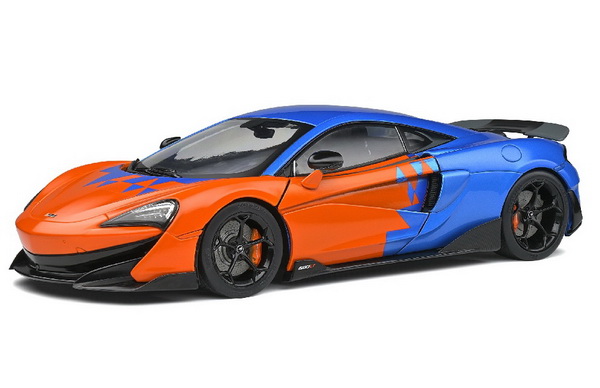 Модель 1:18 McLaren 600LT F1 Tribute Livery 2019 Orange/ Blue