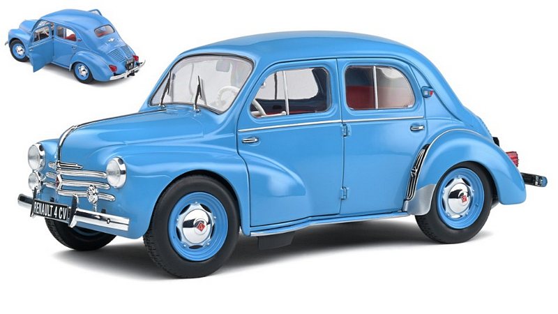 Renault 4CV - 1956 - Blue S1806604 Модель 1:18