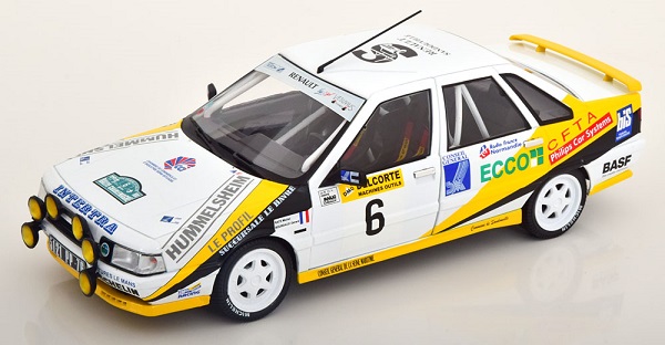 Renault 21 Turbo Mk I №6 Charlemagne Rally - 1991 S1807704 Модель 1:18