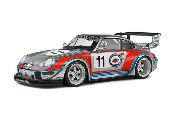 Модель 1:18 Porsche 911 (964) RWB Kamiwaza Racing No. 11 Martini - 2020