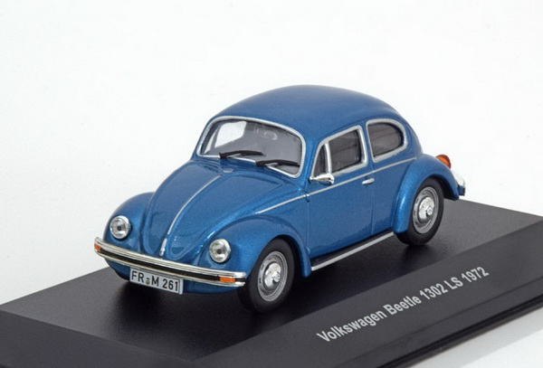 volkswagen beetle 1302 ls - blue met 4300500 Модель 1:43