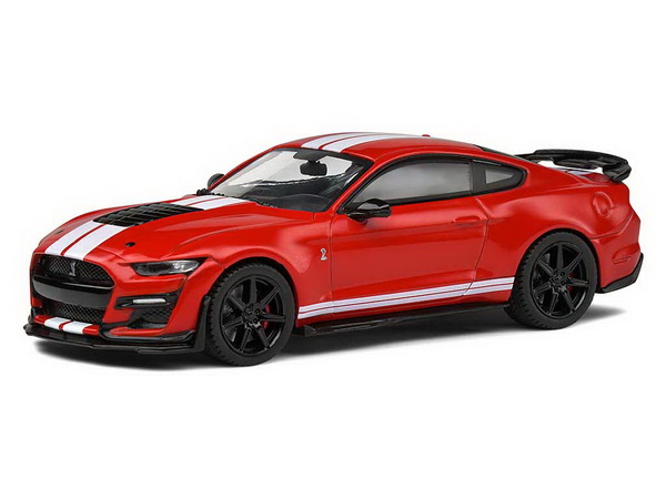 Shelby Ford Mustang GT500 - red/white stripes S4311502 Модель 1:43