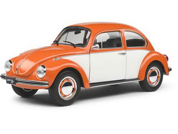 Volkswagen Cox 1303 - orange/white S1800515 Модель 1:18